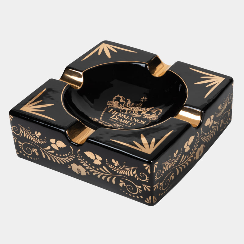 Los Hermanos Diablo Square Ashtray