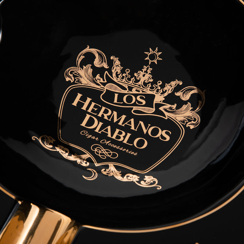 Los Hermanos Diablo Square Ashtray