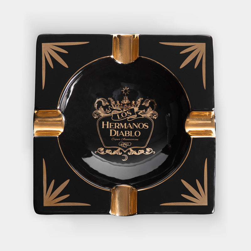 Los Hermanos Diablo Square Ashtray