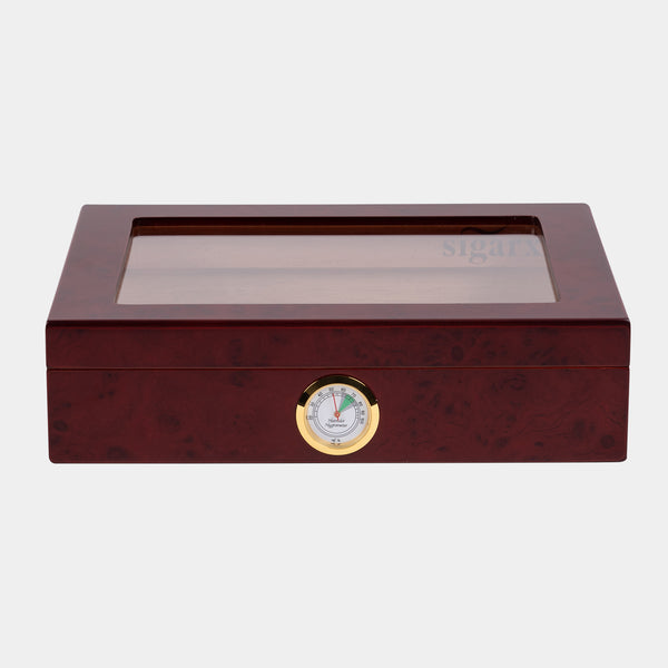 Cigar Humidor Glass Top Quality Handcrafted Cigar Humidor Boxes You'll Love in 2022